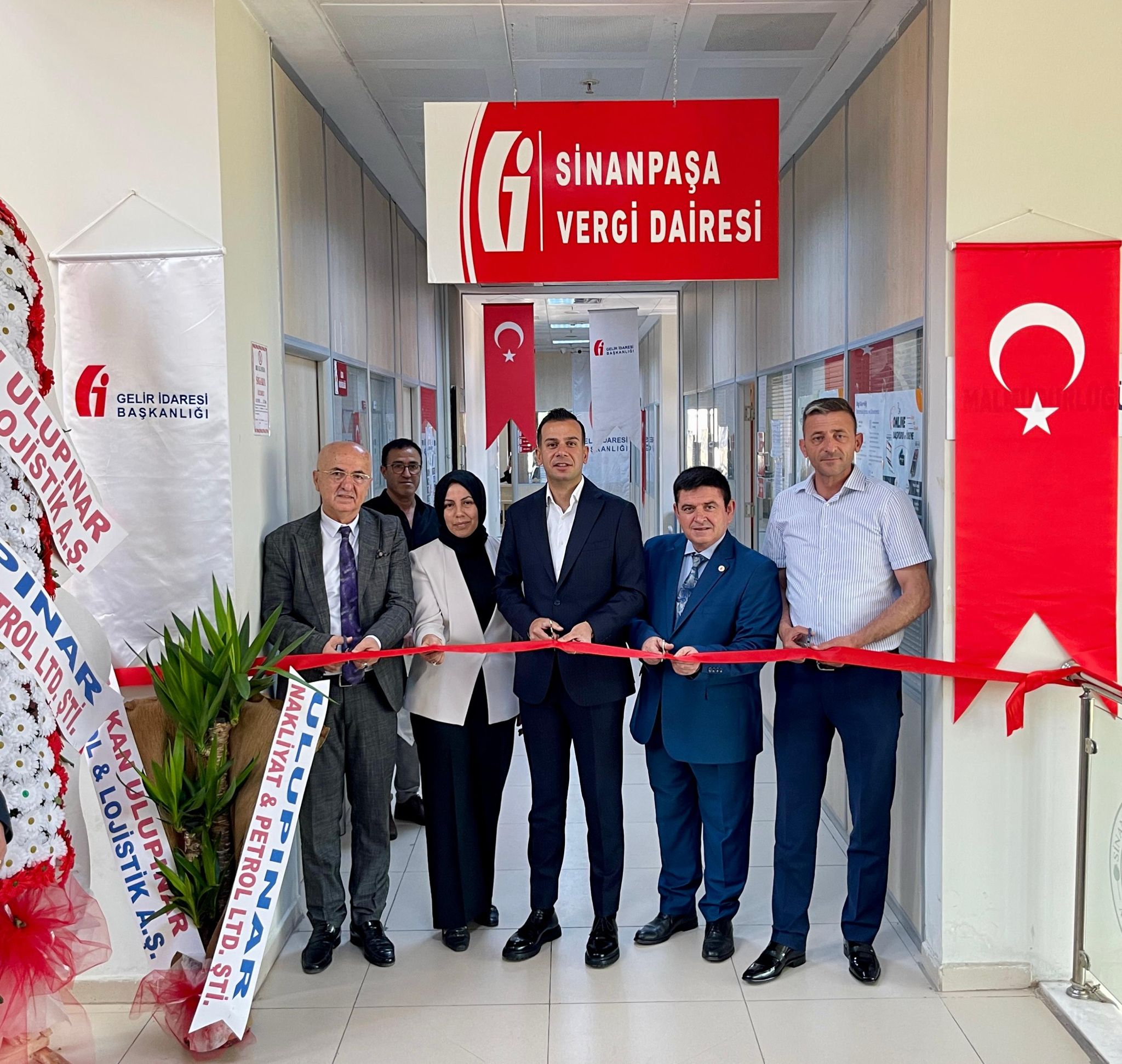 Sinanpaşa Vergi Dairesi Müdürlüğünün açılış töreni gerçekleştirildi
